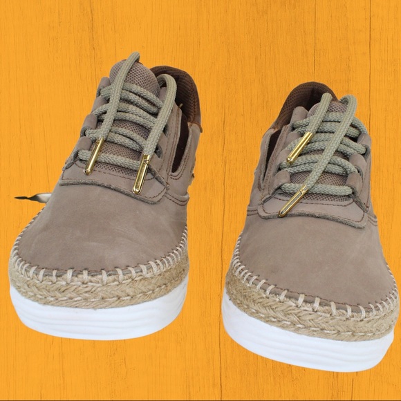 Women’s Casual Sneakers size 9.5 Light brown Espadrille Lightweight stylish - Picture 9 of 9